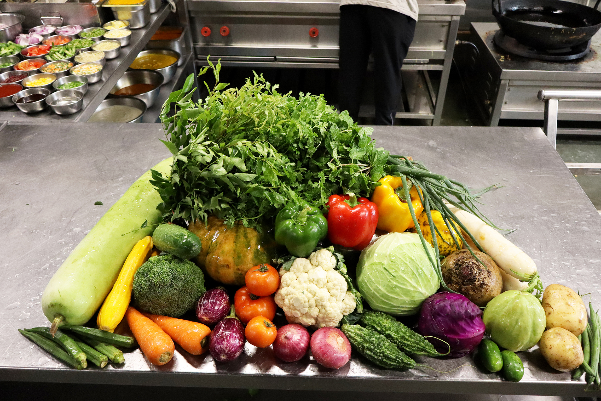 Fresh ingredient selection